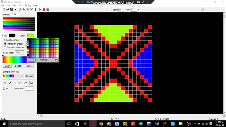 How to Design Your Own Pixel Led Design by LED BUILD Software | Tutorial Hindi