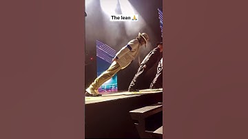 The Michael Jackson famous Anti Gravity Lean LIVE by Alex Blanco