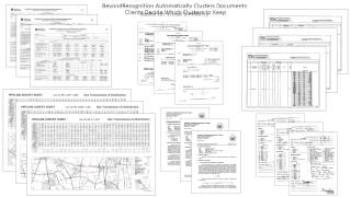 Visual Classification, Cluster Review, and Document Typing