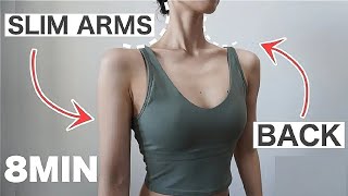 10 min Easy Slim Arm Workout | 🔥 Burn Flabby ARMS FAT | All Seated & No Exercise