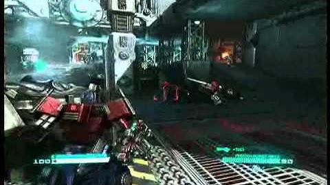 Transformers: Fall of Cybertron Hard Walkthrough Part 4: Firefight