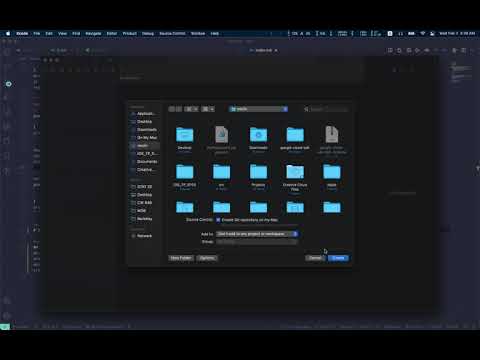 Create an Xcode Project