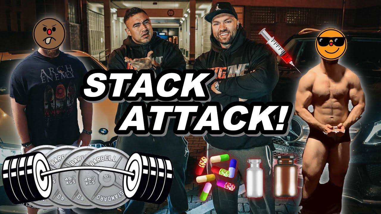 400kg Deadlift Stack & 4 Monate Natty VS Stoff Transformation - Stack Attack
