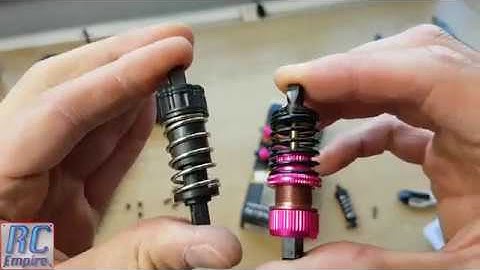 Tamiya TT-01 Race Build: Episode 11 - Yeah Racing Shock fitting.