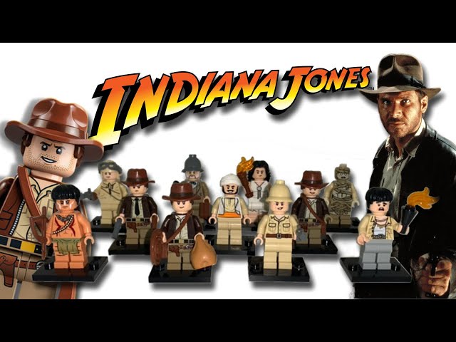 Lego Indiana Jones Minifigure Collection 23 Figs+