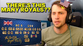 American reacts to Explaining The Complicated British Royal Family Tree