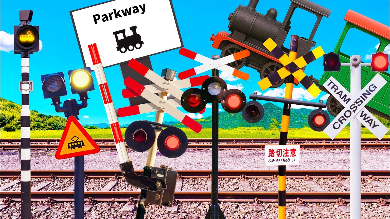 Railroad Crossings from Various Communities (Spoorwegovergang)