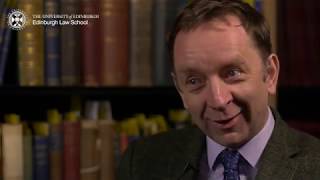 Martin Hogg: Restatement of Contract Law for Scotland
Prof Martin Hogg discusses his research on drafting a restatement of contract law for Scotland. Martin Hogg: Restatement of Contract Law for Scotland