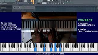 Video thumbnail of "Afrobeat Chords | Intermediate Piano Tutorial | Stop Guessing your chords"