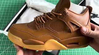 Air Jordan 4 Premium ‘Wheat’ Reps Review