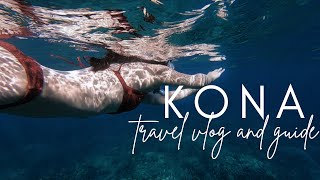 How to spend 7 days in Kona, Hawaii | snorkeling with giants🤿 and exploring remote beaches 🌺