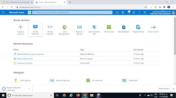Crear una red virtual en Azure