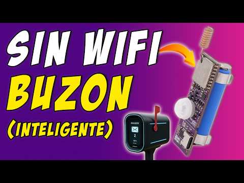 Buzón inteligente con LoRa: ¡te avisa si te ha llegado una MULTA!