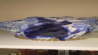 شاهد حجر اللازورد الخام قيمته 300 $ الف دولار - YouTube