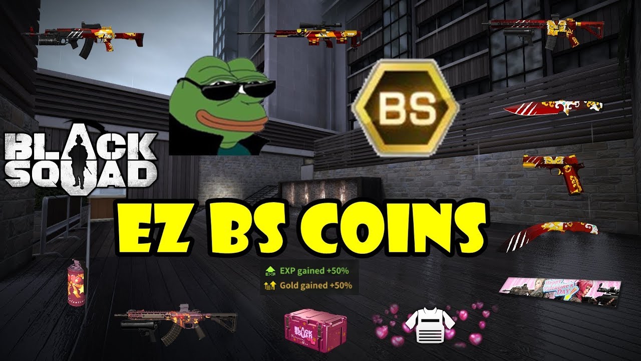 BS Coins Grátis, Skins Novas e Parceria - Black Squad EA Patch #18 - YouTube Vencedores Vencem