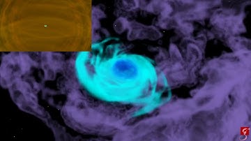 Simulation of the neutron star coalescence GW170817