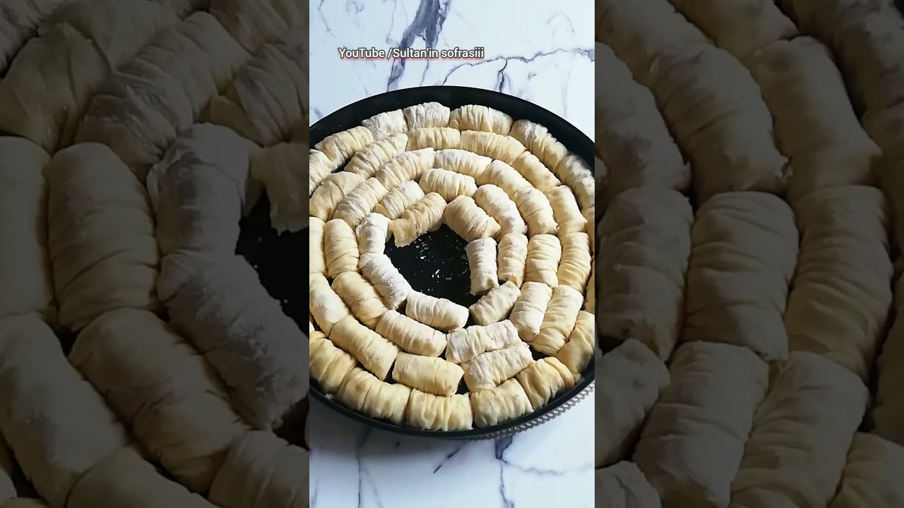 ✅KOLAY BURMA BAKLAVA TARİFİ RAMAZAN TATLISI ????#keşfetedüş #baklavatarifi #youtubeshorts #keşfetçık