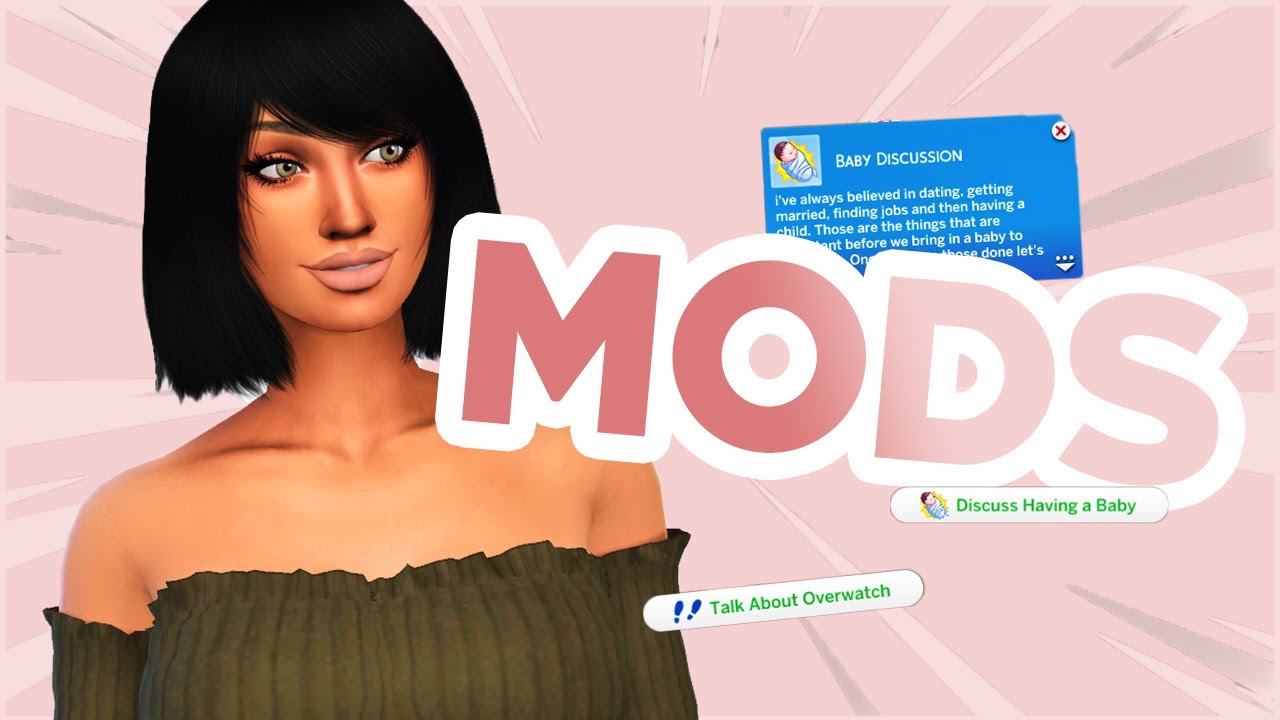 Mods for Realistic Gameplay & Social Interaction (The Sims 4 mods 2020 ...