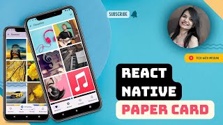 #10 Creating Beautiful React Native Paper Cards | Actions, Content, Cover, Title | RN Paper Series