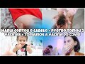 MARIA CORTOU O CABELO + NOS VACINAMOS (vlog)