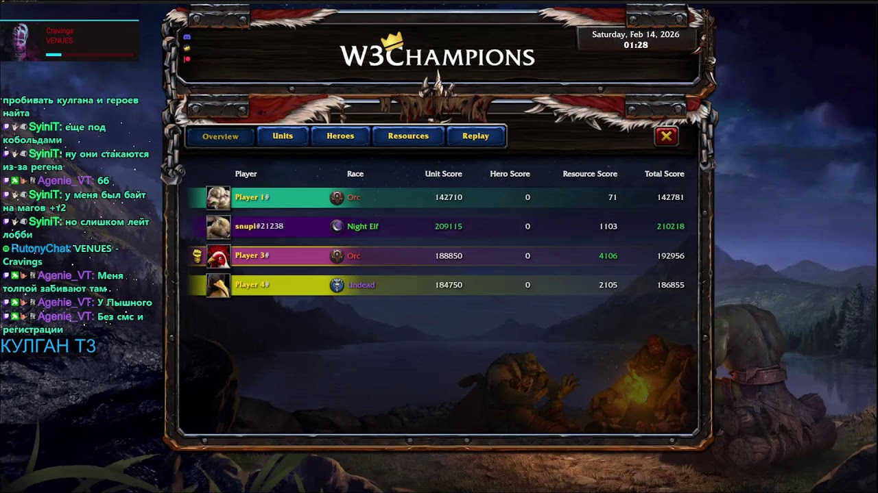 SURVIVAL CHAOS WARCRAFT 3