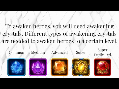 Heroes Charge Awakening Guide plus Glory Awakening Levels 1-30 (see pinned comment) | Heroes Charge