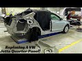 Replacing A VW Jetta Quarter Panel!