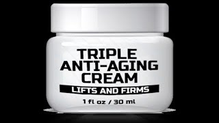 ⁣Triple Anti-Aging Cream Reviews - 3 Naturals Lifting and Firming Anti Aging Cream