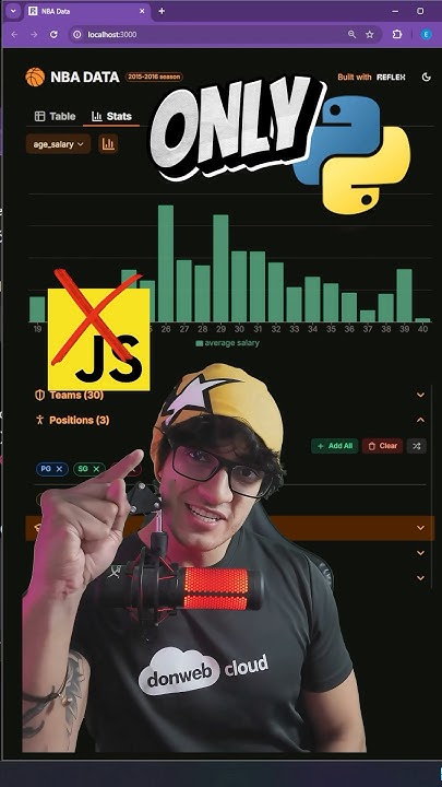 Reflex y Python @donwebcloud . #programming #python #reflex - YouTube