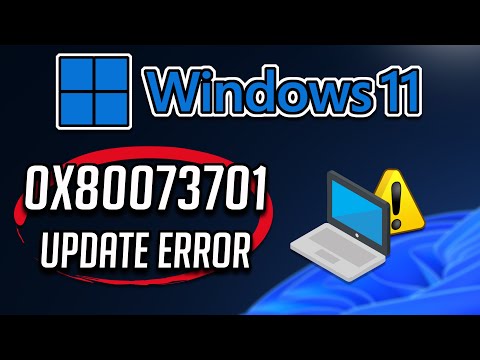 How to Fix “0x80073701” Update Install Error on Windows 11