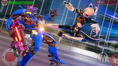 Amazing Cat Robot Car Transformation | Rescue City Cat Robot Car Android GamePlay | By Game Crazy