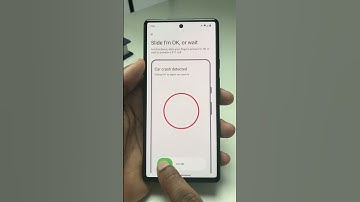#Shorts Car Crash Detection on Pixel works on Pixel 3 and newer. Not just the latest models.