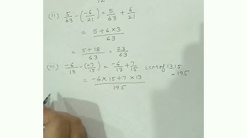 NCERT Maths class 7th chapter 9 Rational numbers Ex:9.2