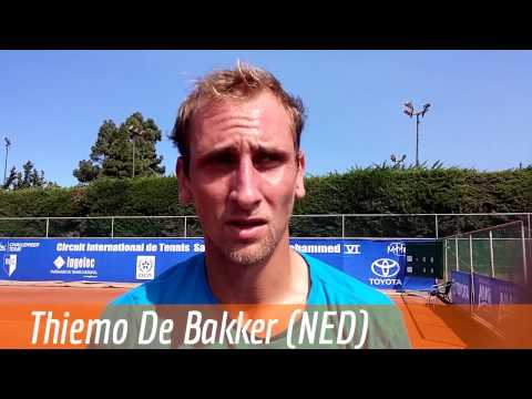 Thiemo De Bakker, ATP Challenger Casablanca 2015 (d. D.Gimeno Traver 64 64)