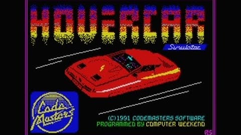 Hovercar Simulator (Code Masters Unreleased / 2022 Recovered) Walkthrough, ZX Spectrum