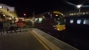 Ex Central Trains, Ex London Midland EMR Regional Class 170 departs for Leicester 15/12/21
