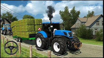 US tractor farming Driving 3D Simulator gameplay Android iOS walkthrough part 2 #SmartGamerVlogs