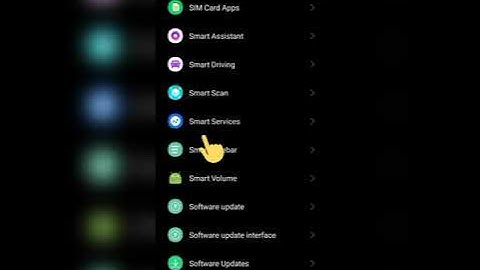 Realme smart sidebar not showing