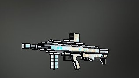 Platinum tek rifle - Pixel Strike 3D