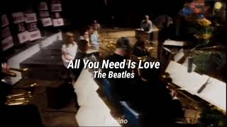 All You Need Is Love (Letra) (Video) // The Beatles Resimi