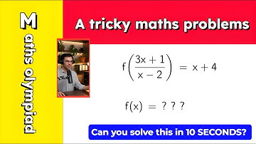 [ Maths olympiad | A tricky maths problems ] Inverting Rational Function Arguments.