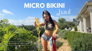 Micro Bikini Try On Haul Gabriella Ellyse