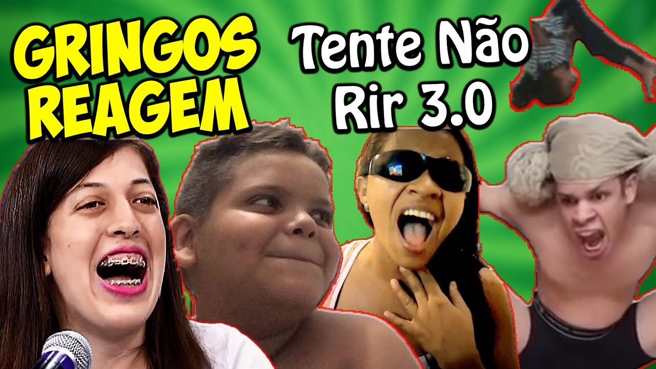Gringos Reagem - Desafio Tente Não Rir #3