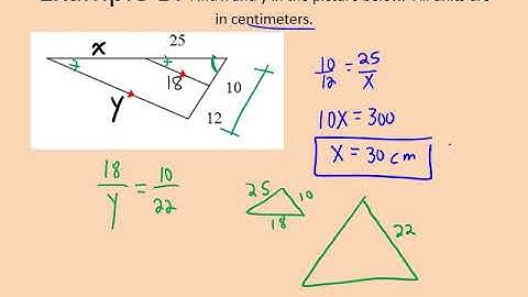 Lesson 38 5 Section 7 5 Proportional Segments Between Parallel Lines Examples
