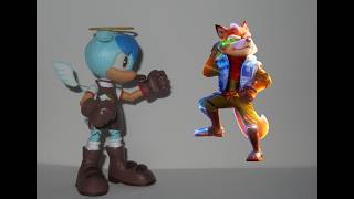 Mario Galaxy Star Fox custom