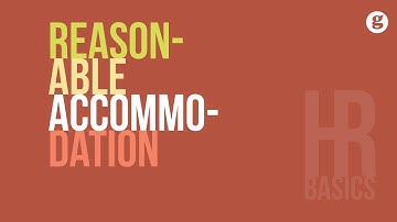 HR Basics: Reasonable Accommodation 2e