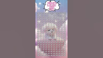 Challenge yourself to FIND 99 in 5sec #pickyourbrain