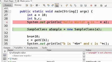 Netbeans Debugger - English