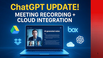 ChatGPT Just Got Smarter: Meeting Recording + Google Drive, Box, and Dropbox Integration! 🚀