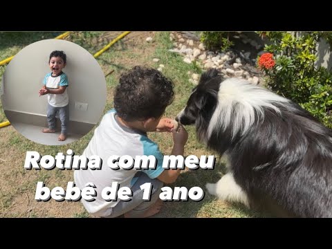 ROTINA DE MÃE - Como é o meu dia a dia com bebê de 1 ano! VLOG